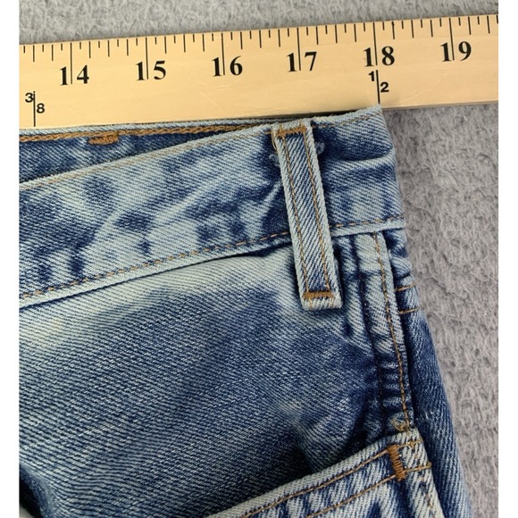 Orange Tab Vintage 90s Levis 505 Jeans Mens 38x30 Blue Regular Straight Leg - Picture 3 of 10